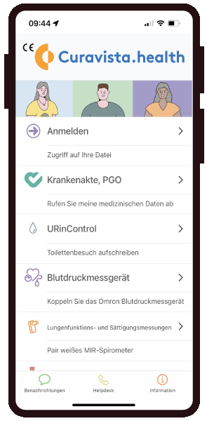 Gezondheidsmeter Module screenshot deutch